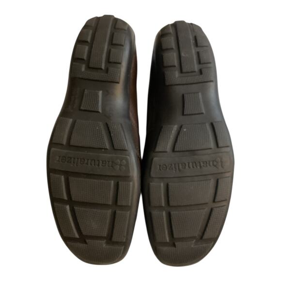 Naturalizer Shoes Fairlee Loafers Flats Brown Leather Slip On SZ 7M - Picture 11 of 11